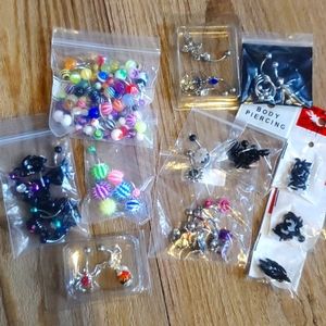 Belly ring lot